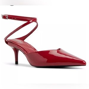 New Aldo Feliccia Pointed Toe Strappy Pumps Sz 6.5